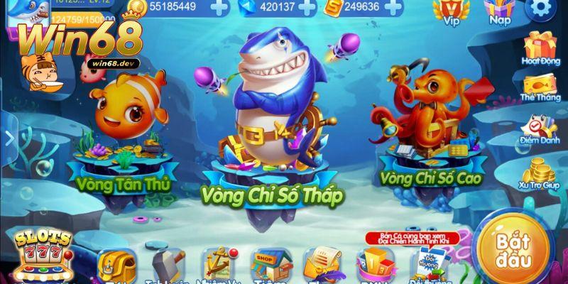 Bắn cá H5 Win68 - Chinh phục đại dương, săn Jackpot khủng 2 Lý do bạn nên tham gia game bắn cá H5 Win68