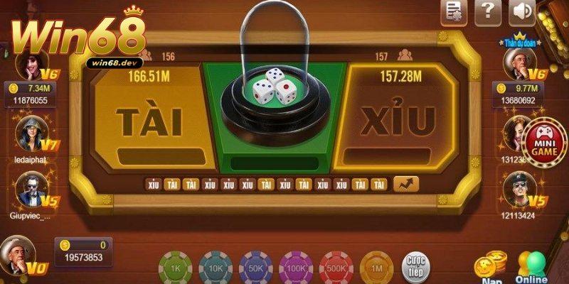 Tài xỉu Win68 – Cược nhanh thắng lớn với chiến thuật chuẩn 4 Mẹo đỉnh cao thống trị ván tài xỉu Win68